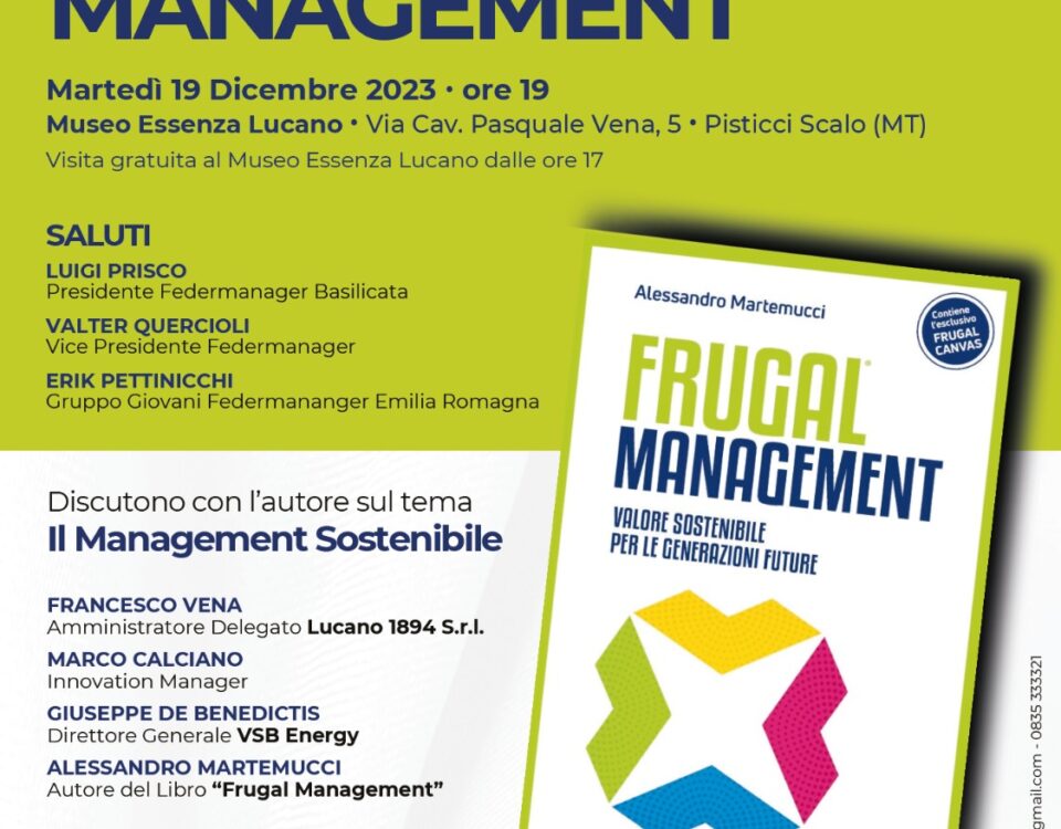 federmanager basilicata frugal management